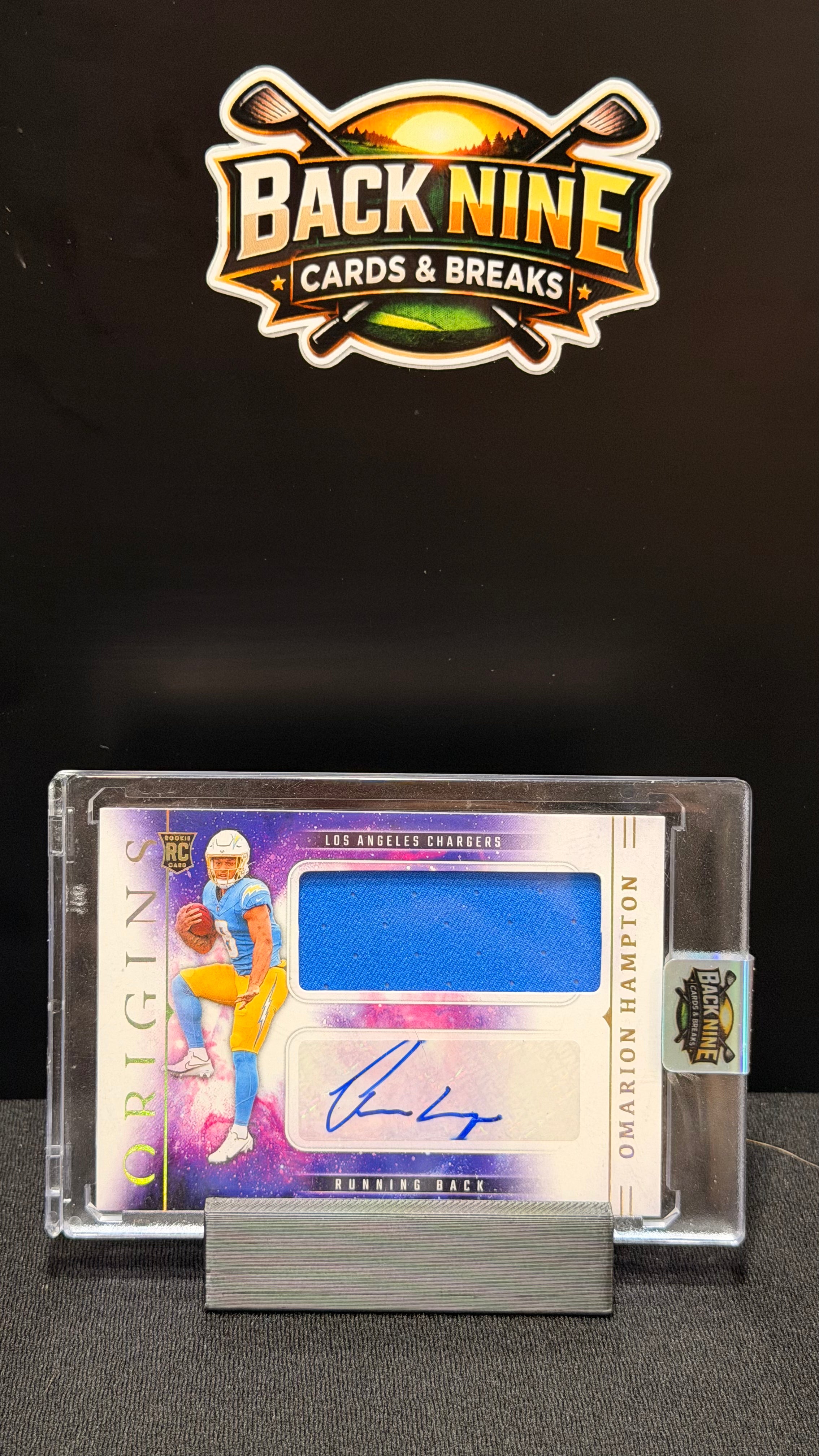 2025 Panini Origins Omarion Hampton RPA