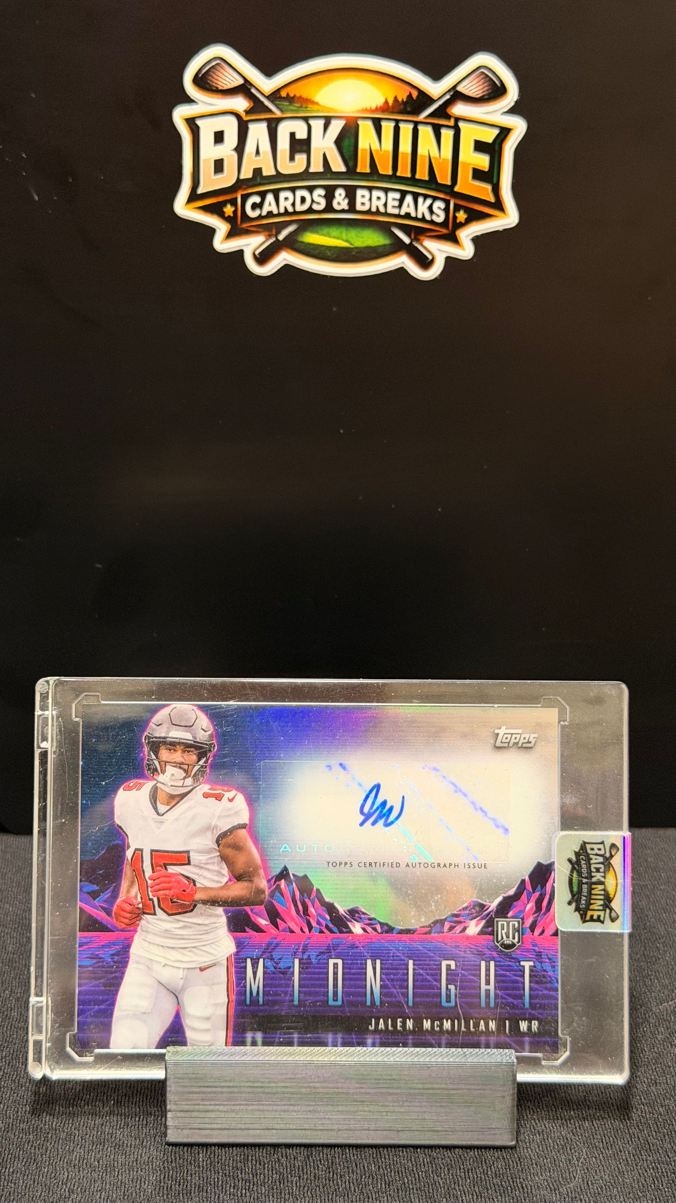 2024 Topps Midnight Jalen McMillan Auto
