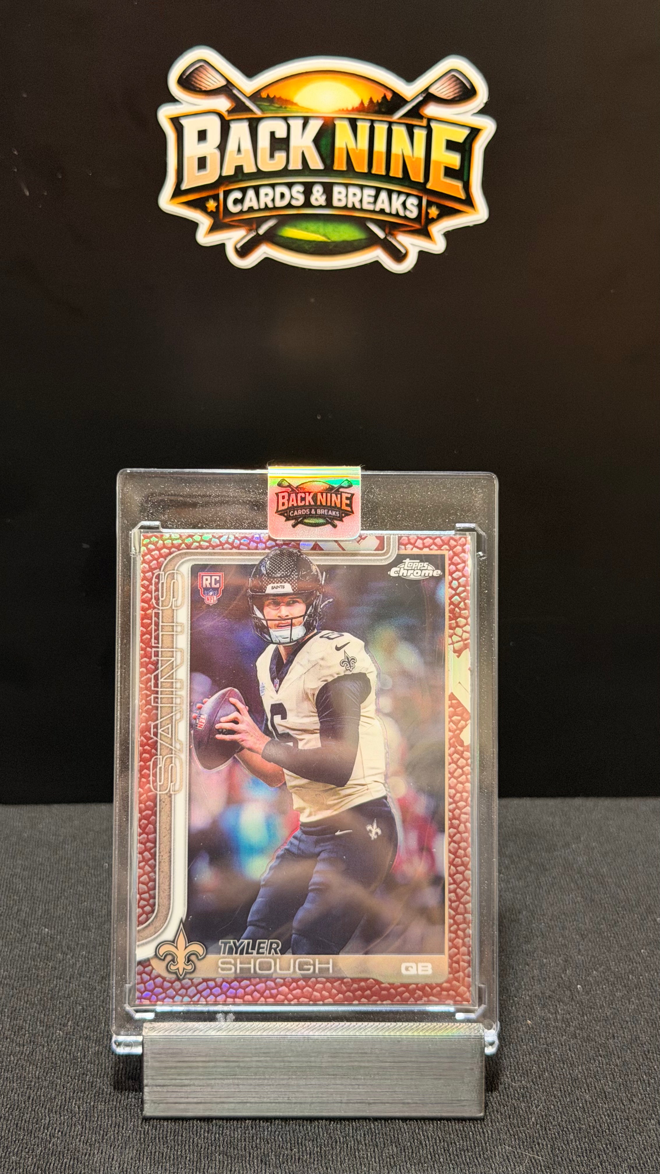2025 Topps Chrome Tyler Shough Leather