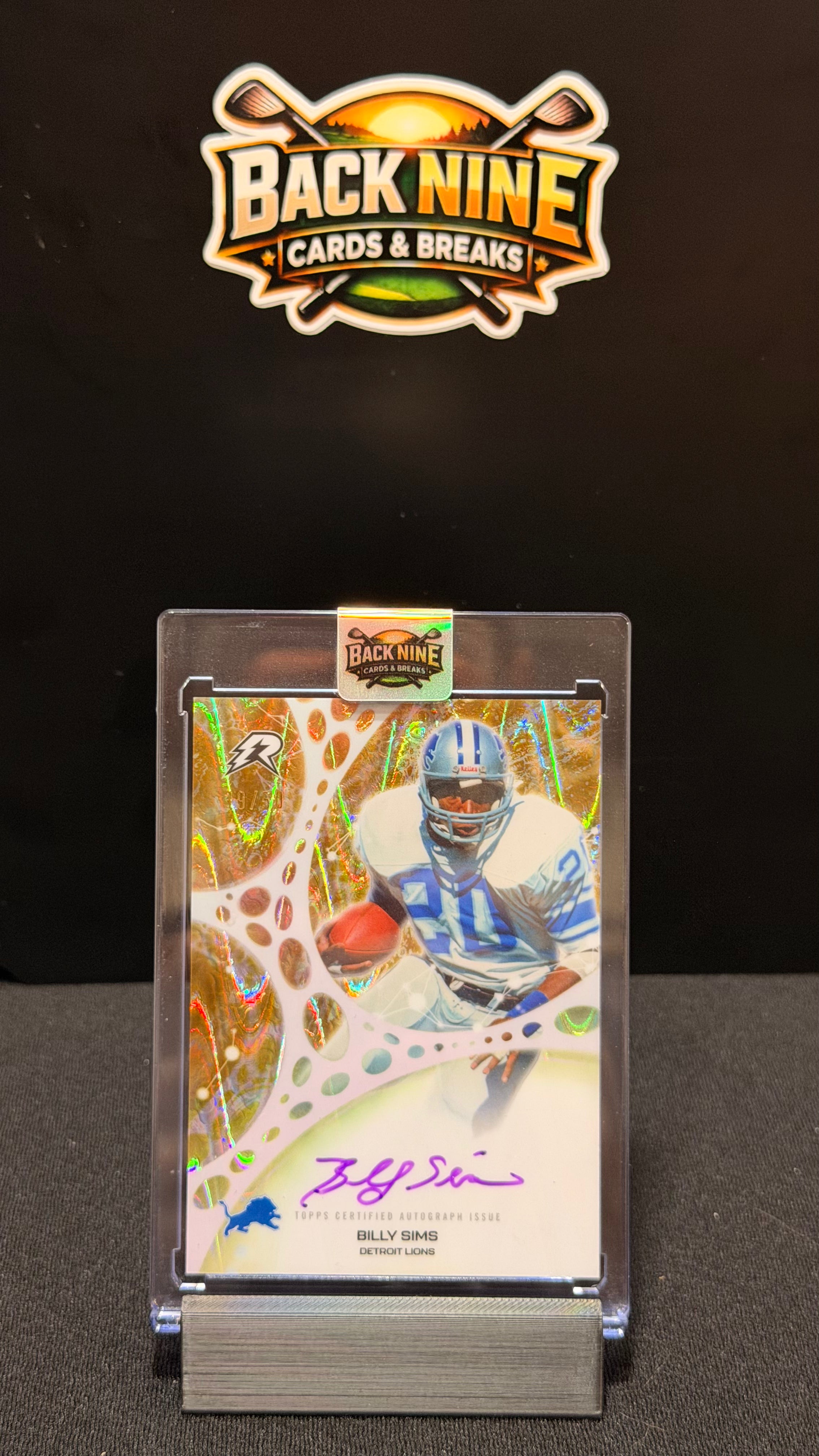 2025 Topps Resurgence Billy Sims Auto