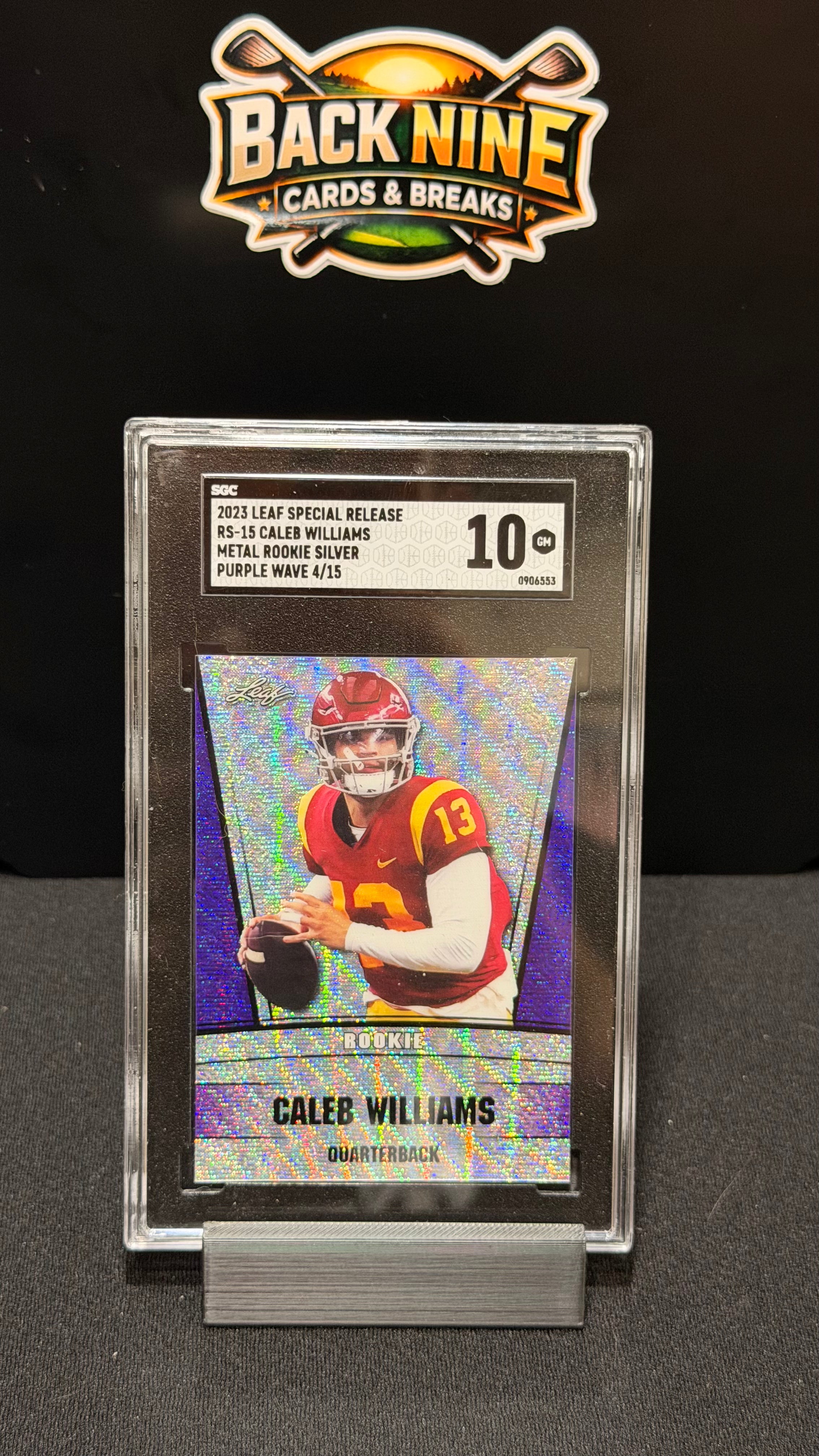 2023 Leaf Special Release Caleb Williams RC