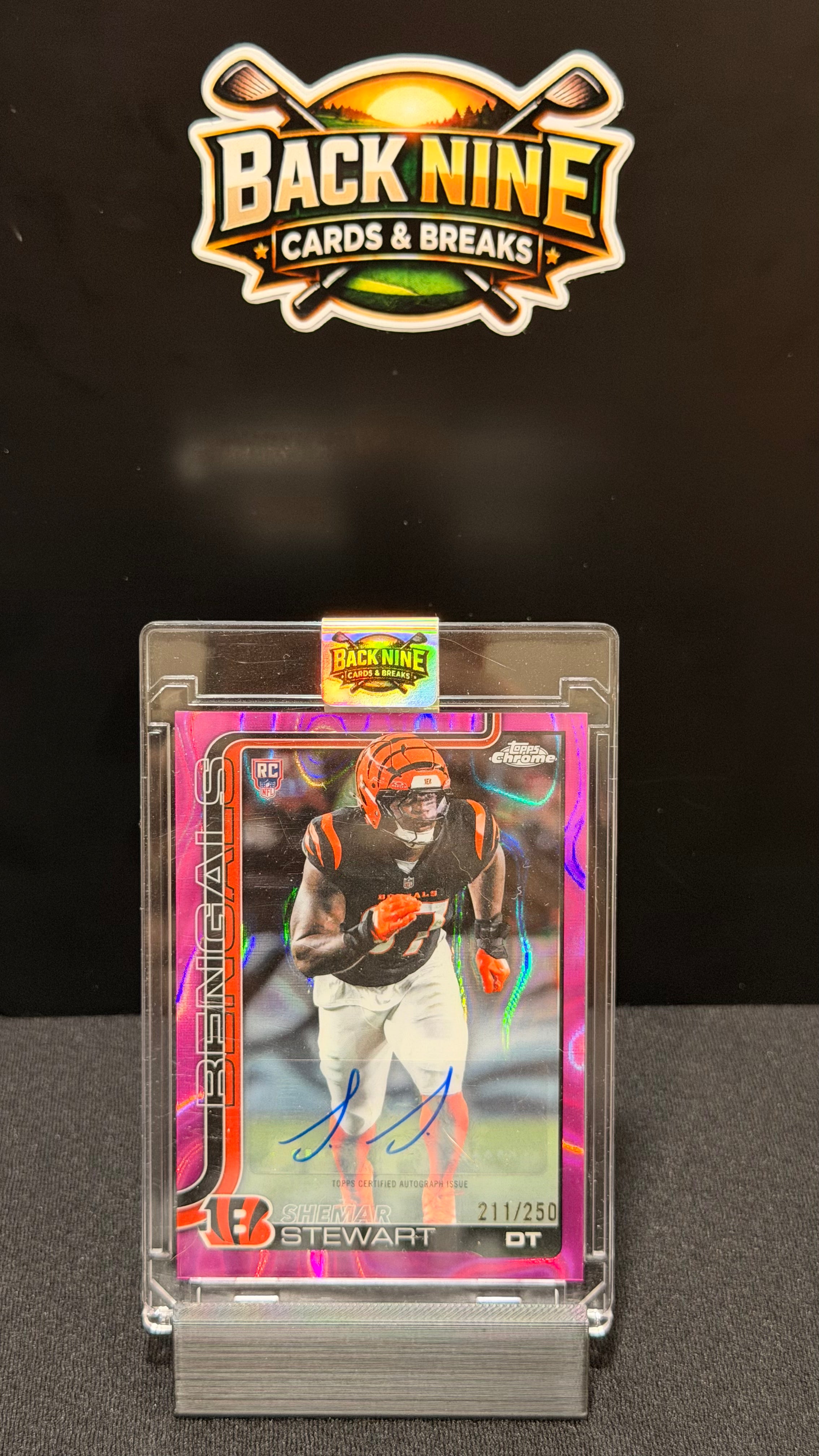 2025 Topps Chrome Shemar Steward Auto RC