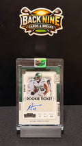 2021 Contenders Alijah Vera-Tucker Rookie Ticket Auto
