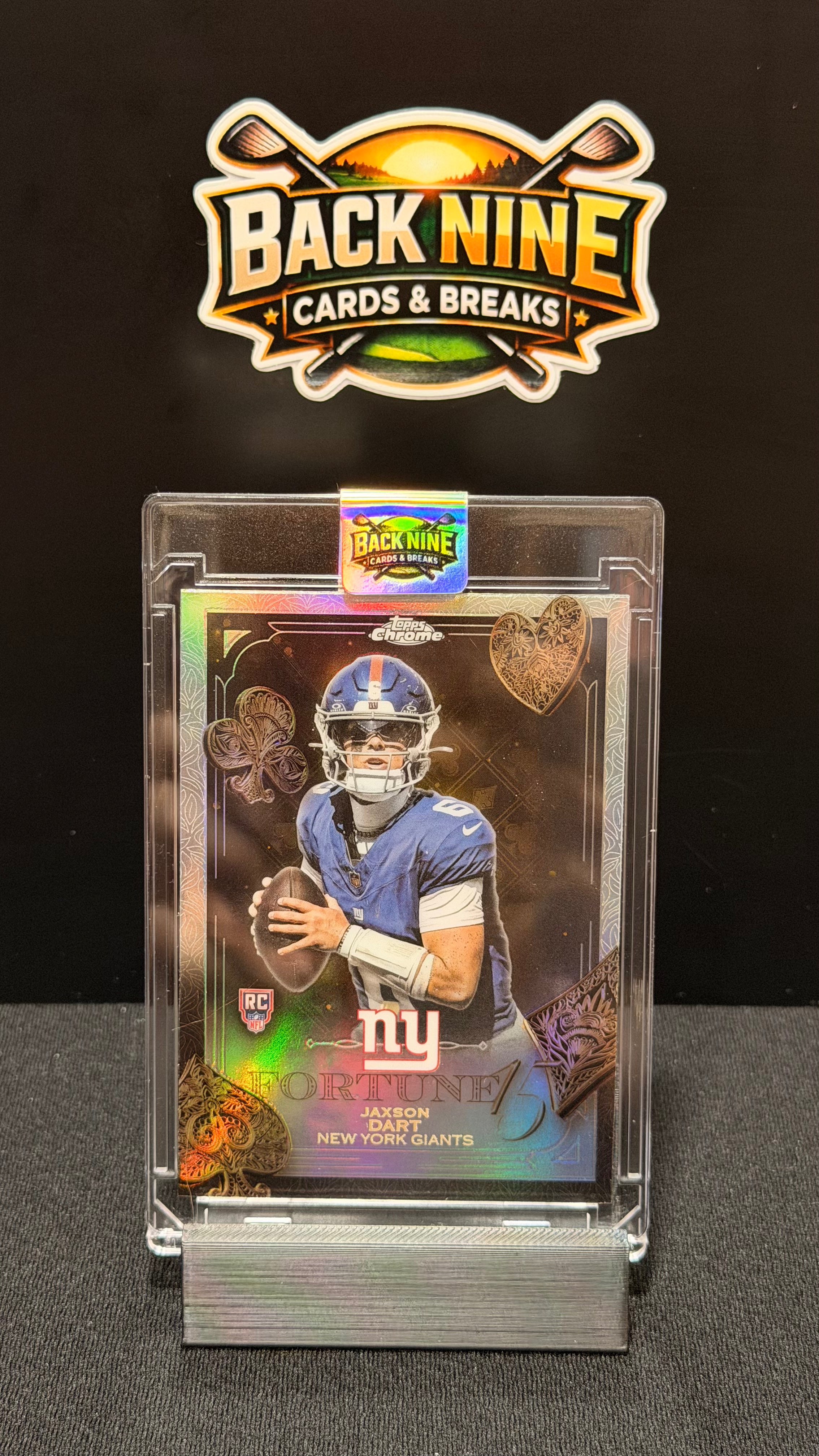 2025 Topps Chrome Jaxson Dart Fortune 15 RC
