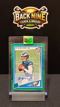 2025 Donruss Kyle McCord Rated Rookie Auto