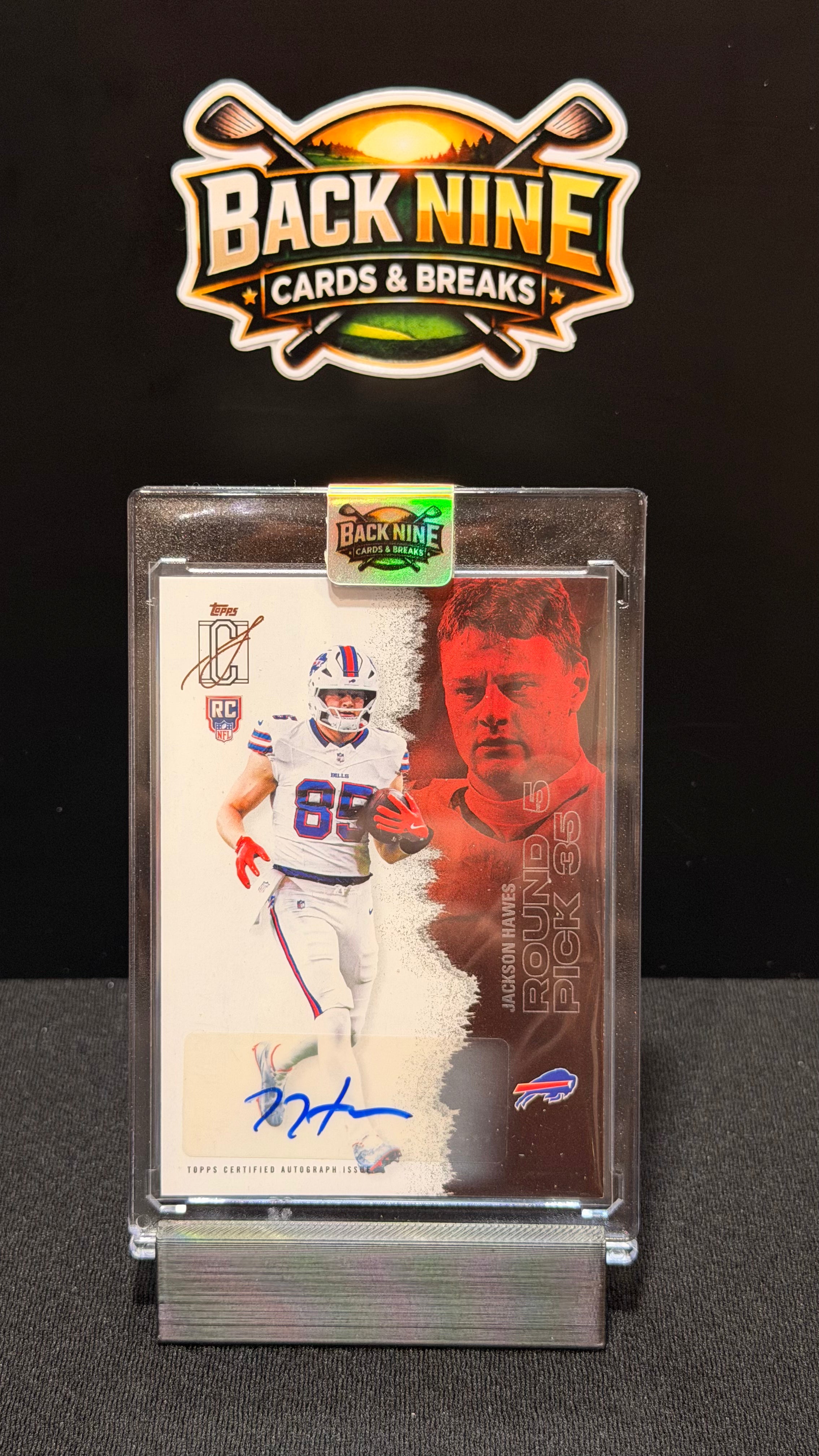 2025 Topps Signature Jackson Hawes Auto RC