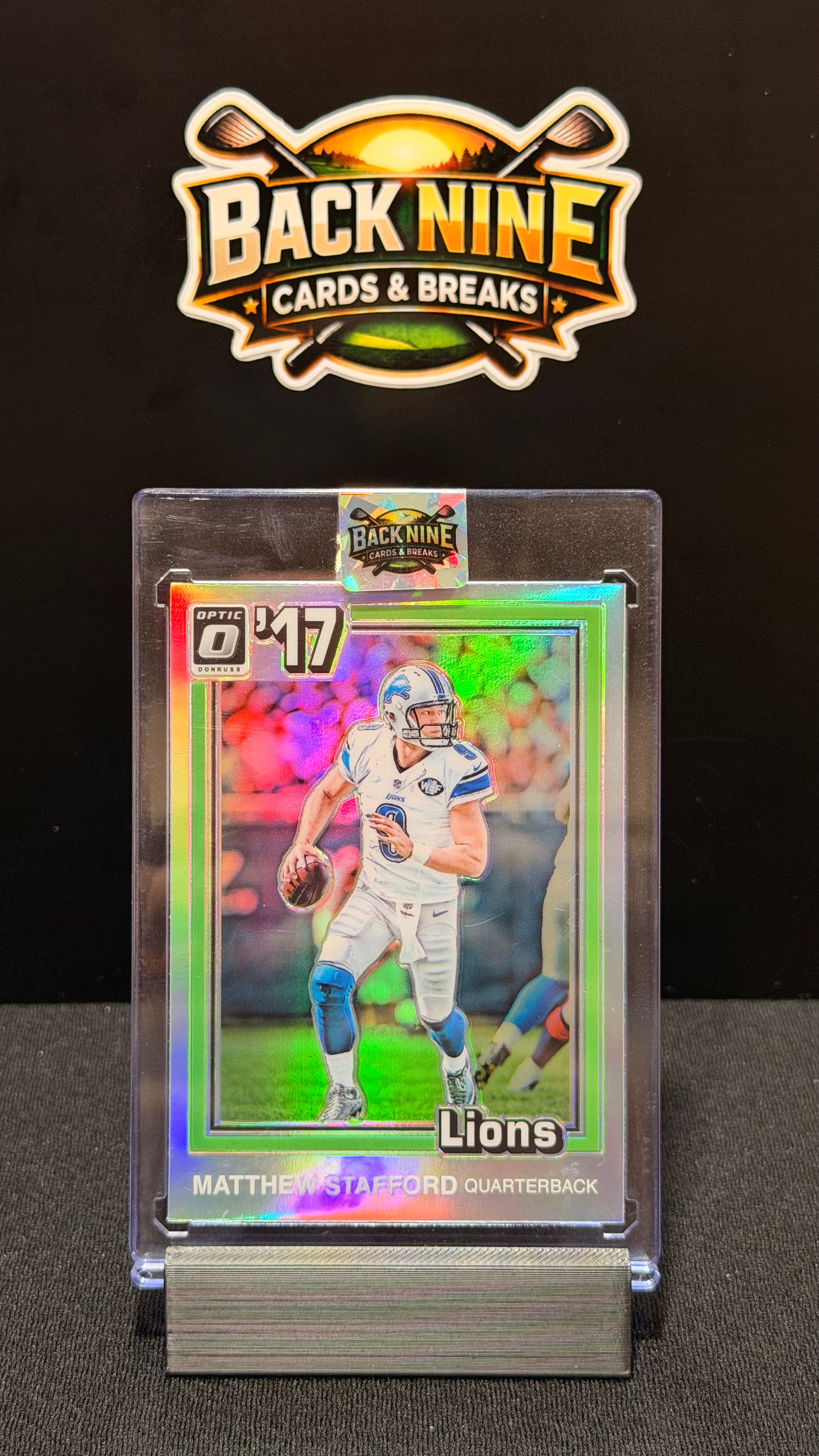 2017 Optic Matthew Stafford Silver Holo